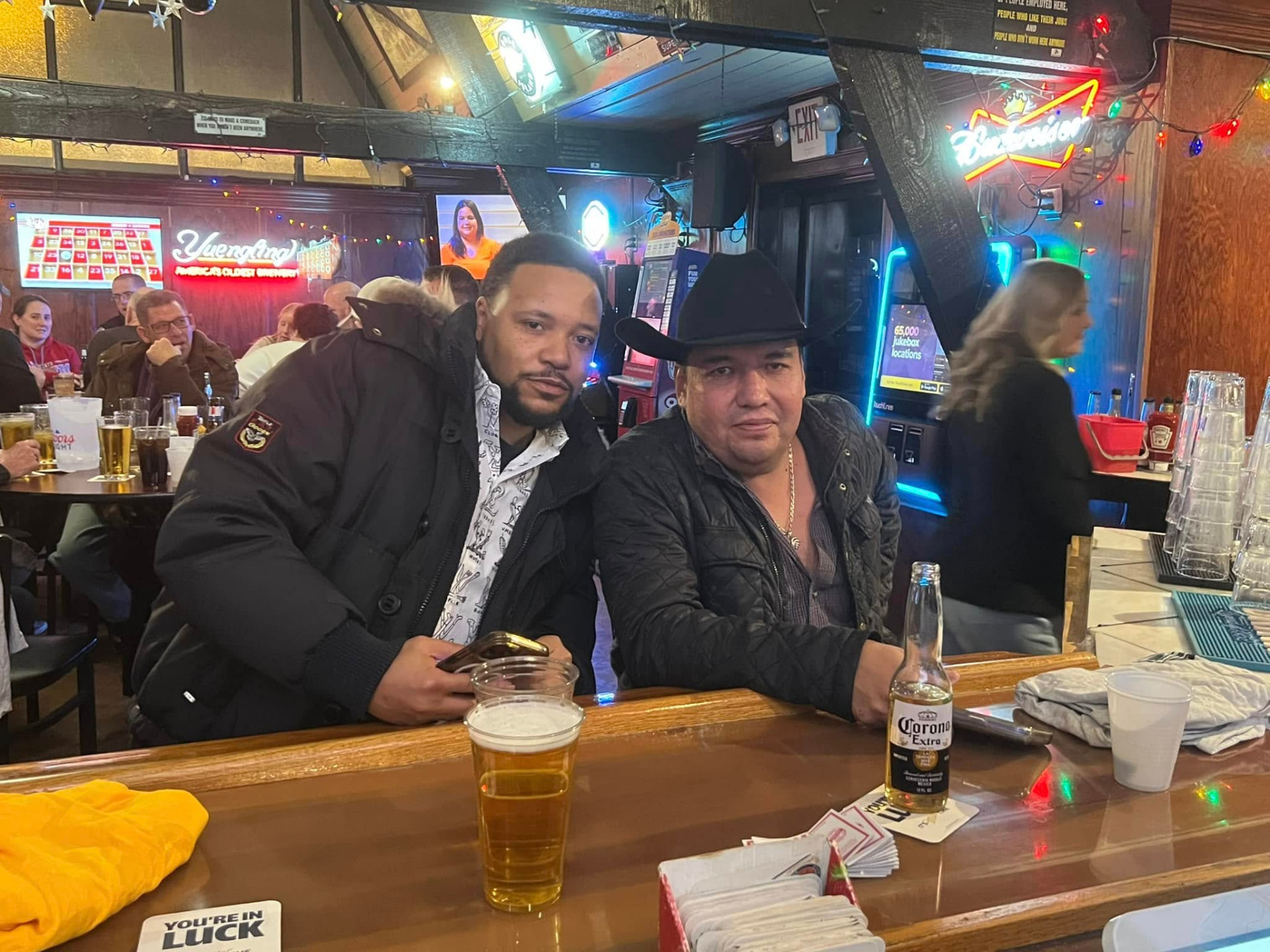 J's American Pub regulars enjoying a night out